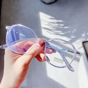 2025 NEW Ultra Light Metal Eyewear Frame: Fashion Anti-Radiation Eyeglasses for Women & Men