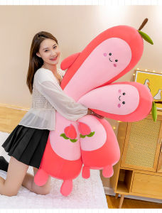 GỐI ÔM DÀI HÌNH QUẢ ĐÀO DÀI GỐI ÔM MINISO CAO CẤP XUẤT DƯ