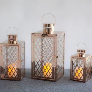 TONGGUMO | Vintage European Style Metal Windproof Decorative Candles