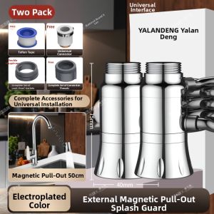 YALANDENG | Retractable Universal Kitchen Faucet Head