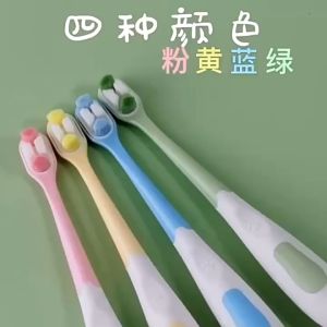 Sanrio Cartoon Cloth Childrens Toothbrush 1-6-12 Years Old Fine Soft Bristles Ten Thousand Hairs Baby Milk Toothbrush Man