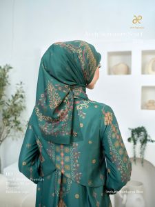 DYN - Aceh Signature Scarf "Indonesian Culture Series" DYN SIGNATURE Hijab Persegi Kerudung Segiempat Voal Printing Motif Premium DYN CLOTHINGLINE