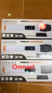 Micro đa năng dùng cho Loa kéo Âmli soundcard EHOONA E15 micro không dây hút âm tốt nhẹ