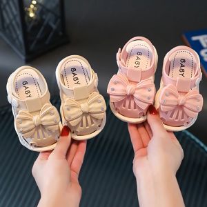 ☀ACCBAYI☀ SA042 NEW Sepatu sandal anak perempuan motif pita kualitas premium