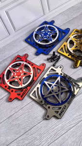 COVER RADIATOR SPINER BINTANG TWO TONE MIRROR HONDA Tutup Radiator VARIO 125 150 OLD NEW VARIO KZR VARIO 125 TECHNO PCX150 ADV150 Aksesoris Motor PELINDUNG RADIATOR MOTOR AKRILIK TEBAL 3MM TUTUP RADIATOR KIPAS SPINNER MOSCOW PREMIUM ACRYLIC COOLANT COVER