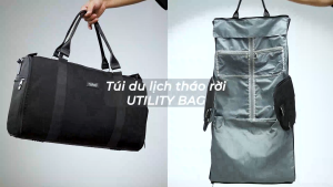 Túi xách du lịch gấp gọn Natoli có bánh xe túi trống đa năng cỡ lớn cao cấp Utility Bag T18