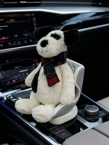 AMU·PIGGY | Vent Mount Plush Dog Toy