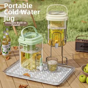 SHUQUE | Food Grade Large Capacity Tea Kettle Restaurant Usable Heat Resistant Cold Water Pot Juice Barrel Home Use Beverage Cooler