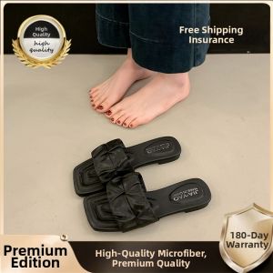 ZHENMO | Stylish Square-Toed Flat Leisure Sandals