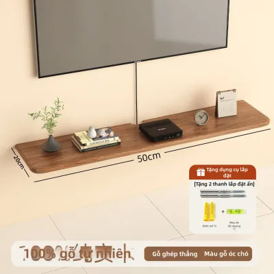 Jujiajia | Tủ TV Treo Tường Gỗ Thật Phong Cách Đơn Giản Sang Trọng