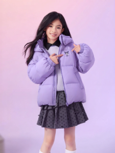 BOSIDENG | Girls Puffy Style Down Jacket