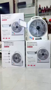 [ DÙNG 18H ] Quạt Tích Điện To ORIKATO DN-3221 2 Bình Ắc Quy Quạt Ắc Quy 2 Bình Kèm Đèn Chiếu Sáng Tiện Dụng