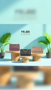 Feligio Cherry Tas Selempang & Bahu Wanita