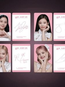 Blackpink Bptg Mobile Game Yg Thẻ Giao Dịch Hiếm Giới Hạn Toàn Cầu Độc Quyền Jennie Jisoo朴彩英 Thẻ Nhỏ Sưu Tầm