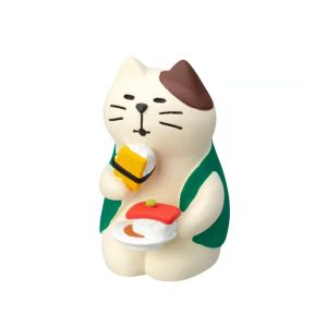 Cute Resin Japanese Style Cat Sushi Table Decoration Miniature Restaurant Decor Creative Home Decorations Cartoon Theme