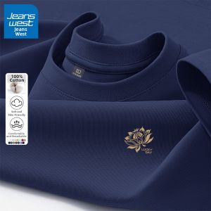 Jeanswest | Leisure Printed Loose Fit Cotton 5th Sleeve New T-shirt