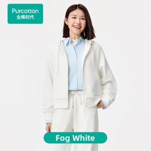 Purcotton | Cotton Hooded Sweatshirt for Autumn and Winter