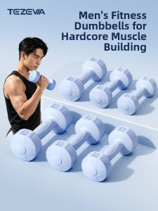 TEZEWA | Muscle Building and Strength Training Dumbbells 5kg