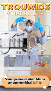 TROUWIDS Water Filter Water Purifier Level 6 Household Water Filtration System