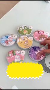 Kipas Tangan Lipat / Kipas Kain Mini Portable Kartun Lucu