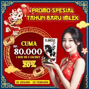 DJINGGO COFFEE HARGA 1 BOX ISI 5 SACHET 20 GR promo imlek sayang 100% ORIGINAL