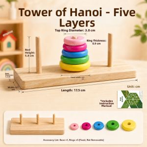 YUGUANG | Educational Thinking Training Tower Toy Large