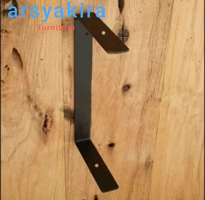 RAK Siku siku besi Bracket dinding Tempel Tembok Minimalis.