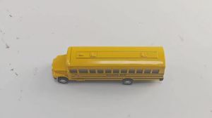 Simulation Alloy School Bus Inertia Toys Car Model Pull Back Car Interactive Toys Car Collection Educational Boy Gifts