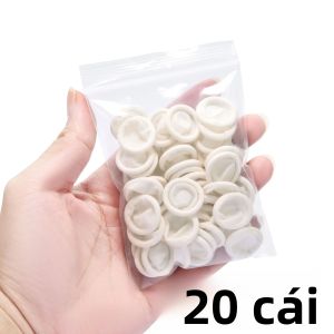 200 Chiếc Cao Su Bảo Vệ Ngón Tay Có Độ Đàn Hồi Cao Chống Trơn Trượt Cao Su Cũi Chống Mài Mòn Cho Điện Tử Bảo Vệ Y Tế