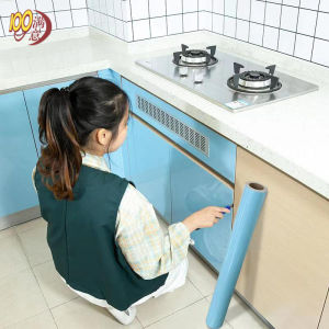 Thickened Painted Film Furniture Renovation Kitchen Cabinet Self Adhesive Waterproof Oilproof Tabletop Color Changing Sticker