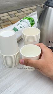 [ BUNDLING SALE 1000 PCS!!! ] GRATIS HADIAH - PAPERCUP MINUMAN 6 OZ MOTIF FOOD GRADE - GELAS KERTAS MINUMAN TAHAN PANAS & DINGIN || PAPERCUP.ID