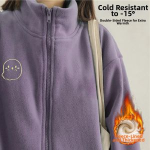 SUHUIQIAN | Thermal Fleece Autumn Winter New Jacket