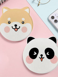 ผ้ากันร้อนพิมพ์ลายหินดินเหลวเซลลูไลท์สำหรับครัว เตียงเครื่องดื่ม ป้องกันความร้อน ป้องกันความร้อน ผ้ากันร้อนสำหรับแก้วชา