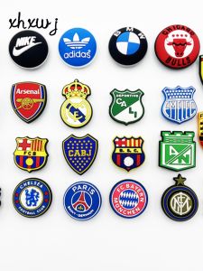 Thời Trang Sành Điệu Đa Năng Crocs Giày Quyến Rũ Trang Trí Logo Xe Ô Tô Diy Hoạt Hình Phụ Kiện Khóa Giày Có Lỗ Cho Giày