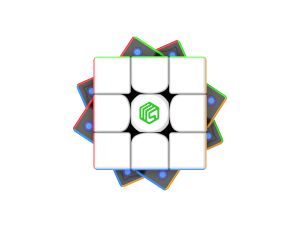 Picube DianSheng MS3X Từ Tính DIY Maglev 3X3 Khối Chuyên Nghiệp Tốc Độ Xếp Hình Fidget Đồ Chơi Dành Cho Trẻ Em Nhựa Magentic Khối Rubik