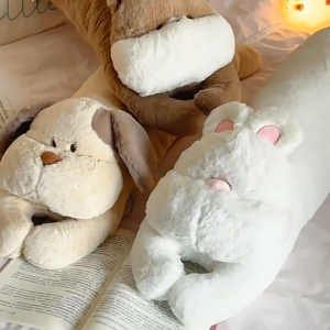 🔥พร้อมส่ง🔥ตุ๊กตาหมอนข้าง หมอนตุ๊กตาสุนัข ของเล่นเด็ก น่ารัก นุ่มนิ่ม ถอดและล้างทำความสะอาดได้ 65/95ซม.