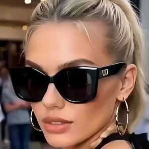 1pc European and American retro style womens fashionable sunglasses trend versatile summer sun shading and UV protection lightw