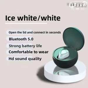 Fanseni Invisible Bluetooth Headset Wireless Mini Ultra-small In-ear Sports Driving Single-entry Earplugs Tiny.