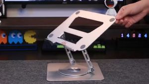 [🇵🇭 Stock&COD] Laptop Stand 360° Rotate Adjustable Aluminium Stand Upright Portable Lightweight Home Office Travel