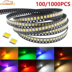 100/1000X SMT SMD 2835 LED Lamp Bead 20-25lm White Red Blue Green Yellow Beads Led Chip DC 1.8-3.6V Lights Emitting Diodes Light