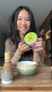 Matcha-Masta Matcha + Protein 2 Piece Set Bundle (Uji Ceremonial Grade Matcha + Protein 100 Prong Bamboo Whisk)