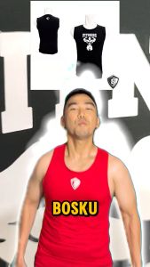 Tanktop Gym Fitness Binaraga Adem Elastis