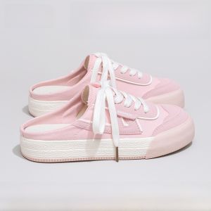 Warrior | รองเท้าผ้าใบลำลองสำหรับผู้หญิง แบบสวม sole หนา