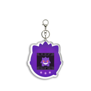Bandai | for Ptcg Gengar Dragonite Cosmog Metagross Acrylic Keychain Anime Peripheral Decoration Backpack Pendant Exquisite Festival Gift