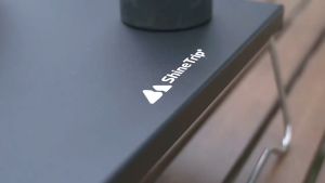 SHINETRIP Foldable Cooking Table Folding Camping Table Folding Stove Table Folding Camping Stove Mini Dapur Camping