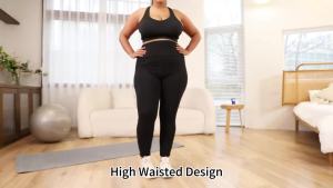 Plus Size Super Soft High Waisted Leggings for Women - Tummy Control Comfort Fit for Yoga Running and Casual Daily Wear