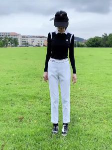 Golfist | Elastic High Waist Golf Pants 9/10 Length