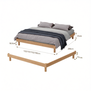 Suspension No Headboard Tatami Bed Frame 1.2m