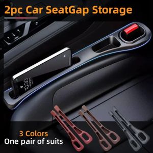 2pcs Car Seat Gap Filler Side Seam Plug Strip Styling Seat Gap Anti-drop Filling Strip Portable Interior Decor Auto Accsesoriers