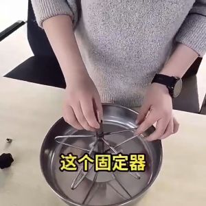 Piglet bowl feeder Stainless Pig feeding trough for sow hog piglet cattle Food tray with spring